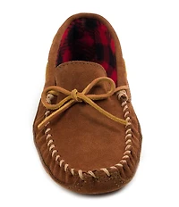 Minnetonka Men's Double Bottom Fleece Lined Slippers