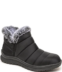 Minnetonka Northtown Nylon Faux Fur Ankle Booties