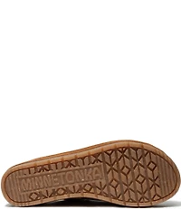 Minnetonka Paislee Suede Platform Slides