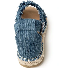 Minnetonka Pemma Denim Ankle Strap Espadrille Sandals