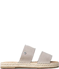 Minnetonka Poppie Suede Espadrille Flat Sandals