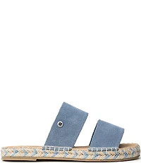 Minnetonka Poppie Suede Espadrille Flat Sandals
