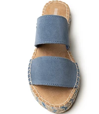 Minnetonka Poppie Suede Espadrille Flat Sandals