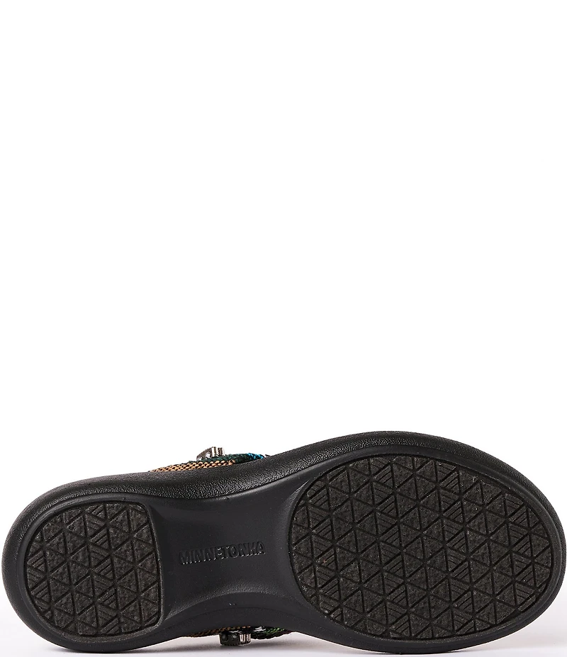 Minnetonka Silverthorne 360 Shadow Geo Thong Sandals