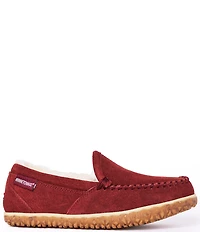 Minnetonka Tempe Suede Moccasin Slippers