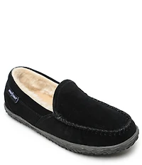 Minnetonka Tempe Suede Moccasin Slippers