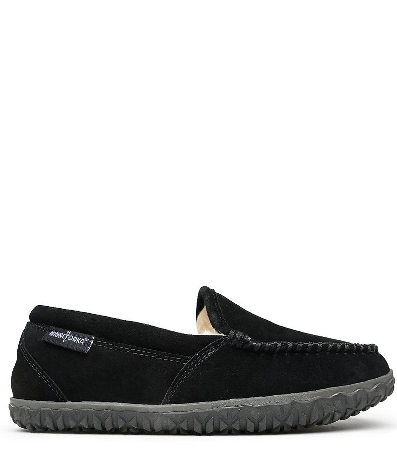 Minnetonka Tempe Suede Moccasin Slippers