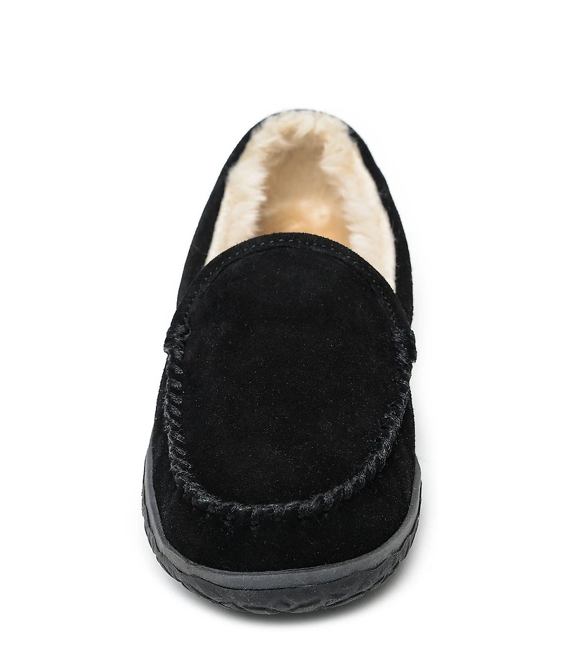 Minnetonka Tempe Suede Moccasin Slippers