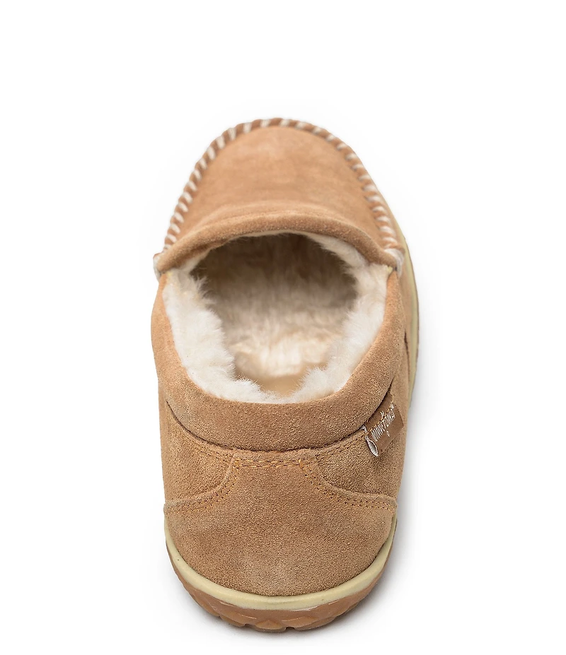 Minnetonka Tempe Suede Moccasin Slippers