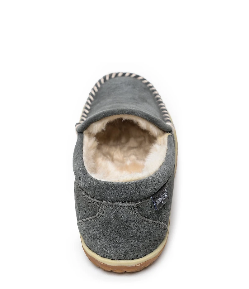 Minnetonka Tempe Suede Moccasin Slippers