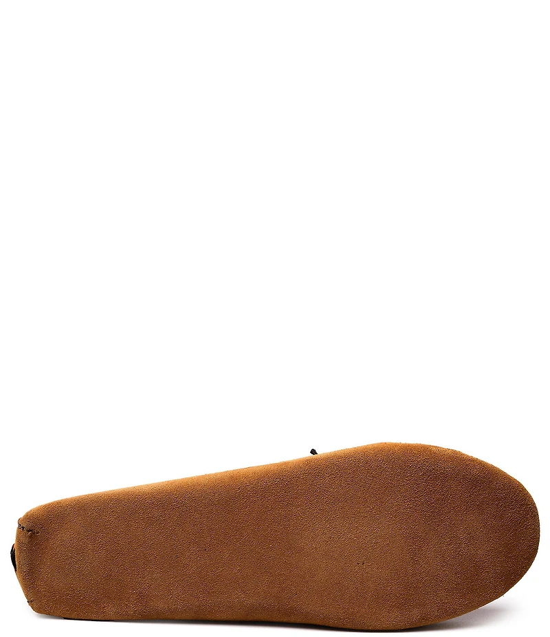 Minnetonka Thunderbird Animikii Suede Softsole Moccasins