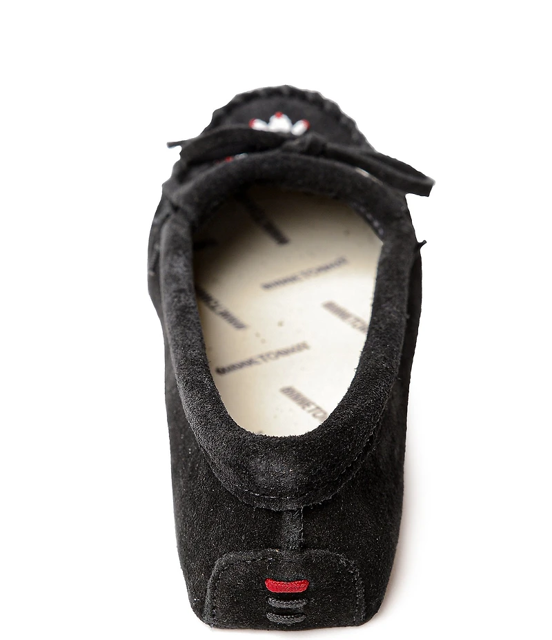 Minnetonka Thunderbird Animikii Suede Softsole Moccasins