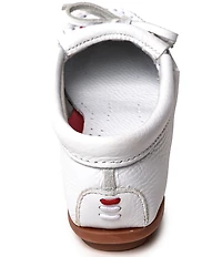 Minnetonka Thunderbird Animikii Bow Detail Leather Moccasins
