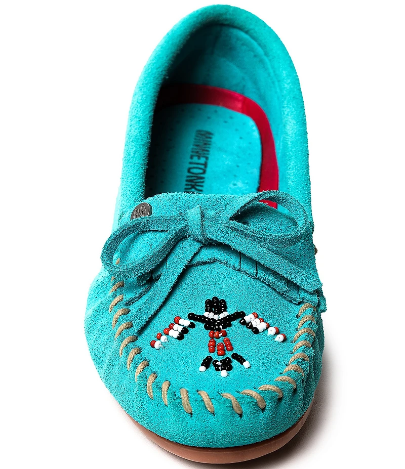 Minnetonka Thunderbird Animikii Suede Moccasins
