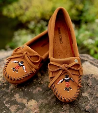 Minnetonka Thunderbird Animikii Suede Moccasins