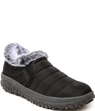 Minnetonka Timpson Twin Gore Nylon Faux Fur Collar Booties