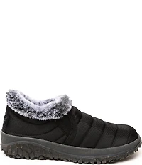 Minnetonka Timpson Twin Gore Nylon Faux Fur Collar Booties