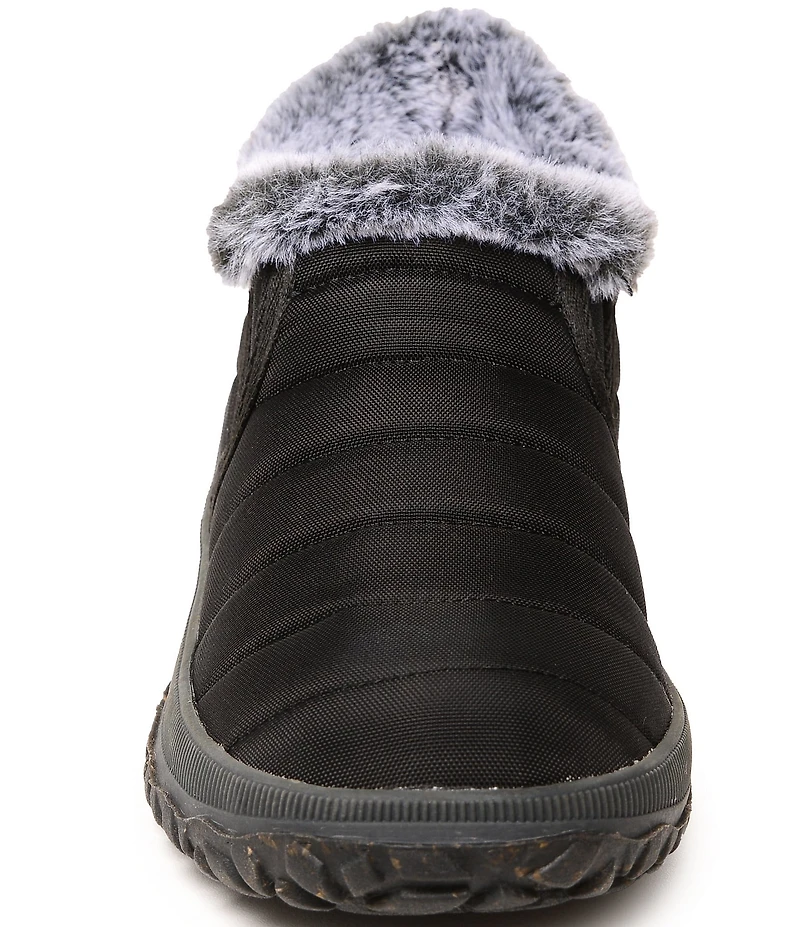 Minnetonka Timpson Twin Gore Nylon Faux Fur Collar Booties