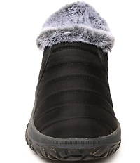Minnetonka Timpson Twin Gore Nylon Faux Fur Collar Booties
