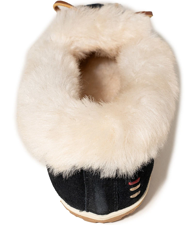 Minnetonka Ultimate Sheepskin Suede Slippers