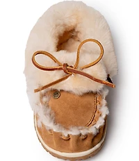 Minnetonka Ultimate Sheepskin Suede Slippers