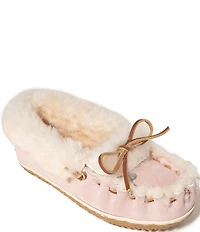 Minnetonka Ultimate Sheepskin Suede Slippers