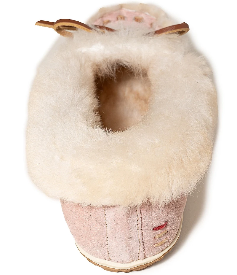 Minnetonka Ultimate Sheepskin Suede Slippers