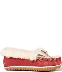 Minnetonka Ultimate Sheepskin Suede Slippers