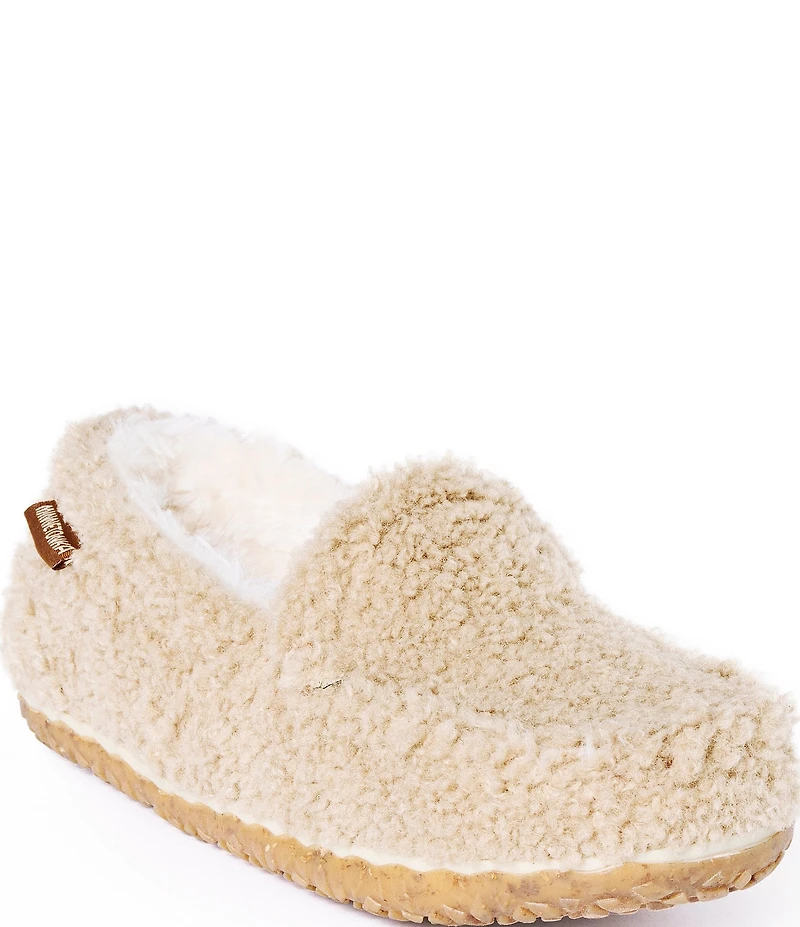 Minnetonka Women's Berber Tempe Moccasin Slippers