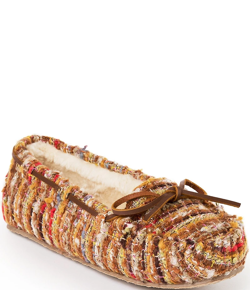 Minnetonka Women's Cally Melange Moccasin Slippers