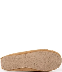 Minnetonka Women's Cally Thunderbird Animikii Suede Moccasin Slippers