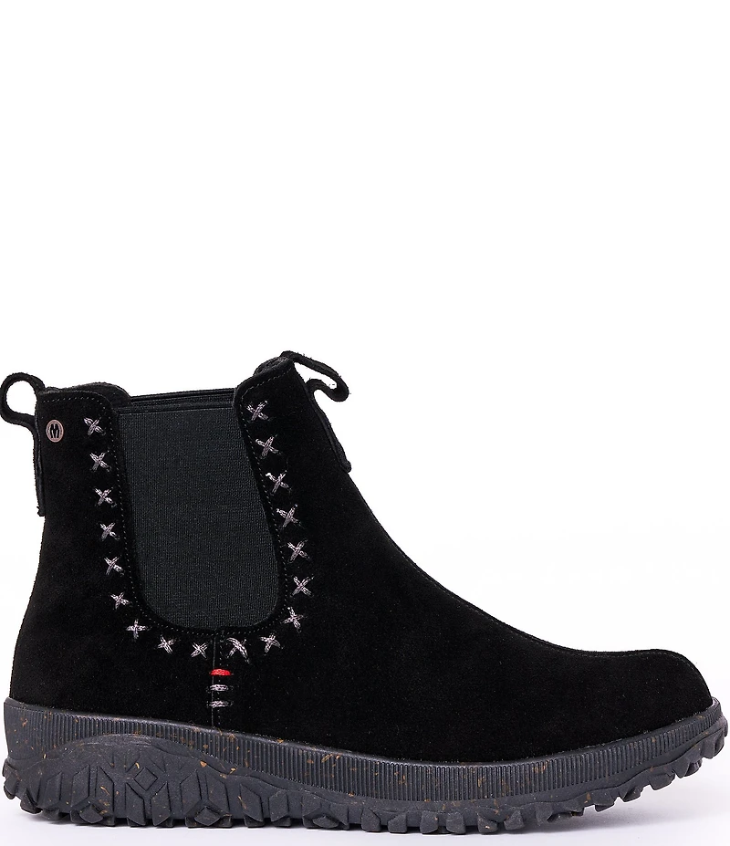 Minnetonka Women's Chelsea Tread Suede Booties