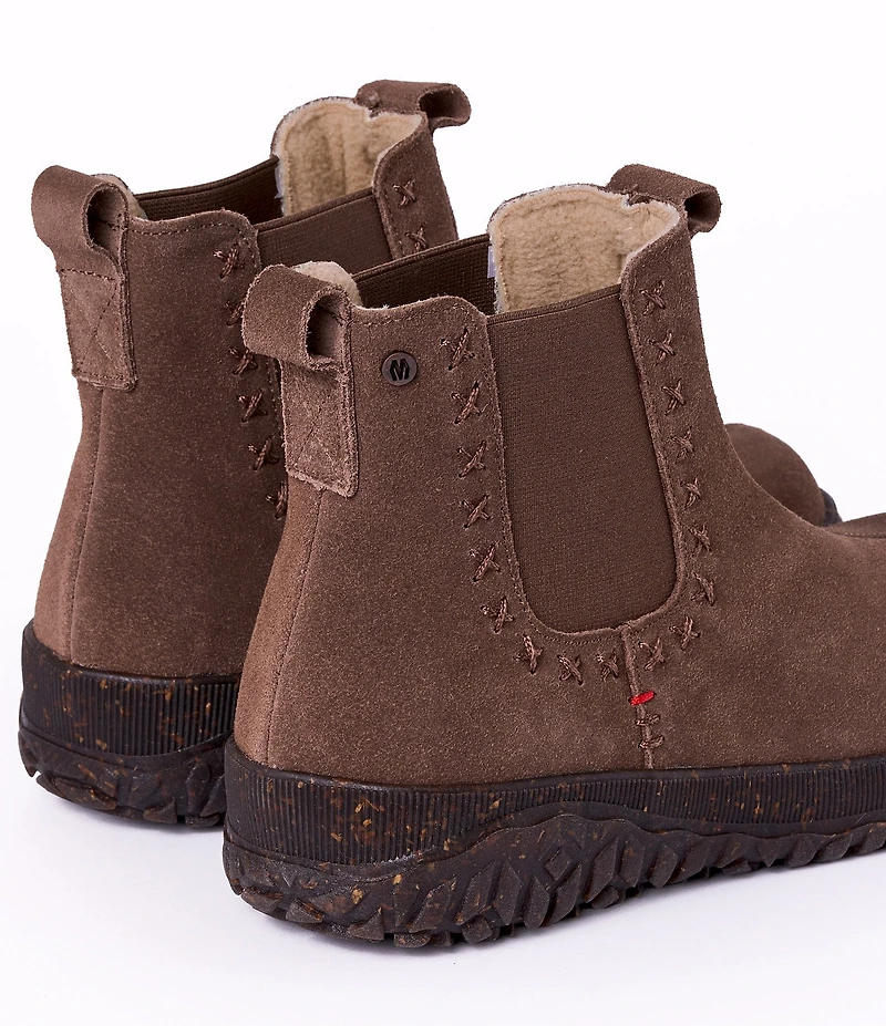 Minnetonka Women's Chelsea Tread Suede Booties