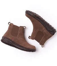 Minnetonka Women's Chelsea Tread Suede Booties