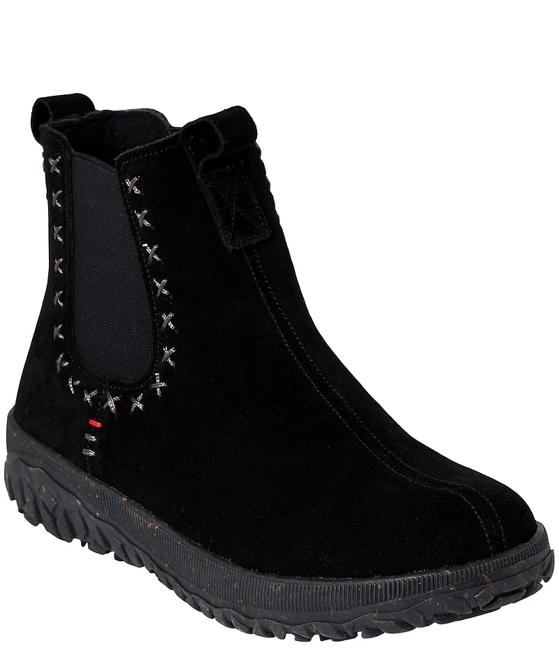 Minnetonka Women's Chelsea Tread Suede Booties