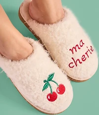 Minnetonka Women's Chesney Hi Ma Cherie Cherry Slippers