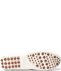 Minnetonka Women's Classic Driver Leather Bow Detail Mocassins