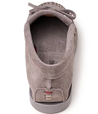 Minnetonka Women's Nizhoni Suede Beaded Kilty Moccasins