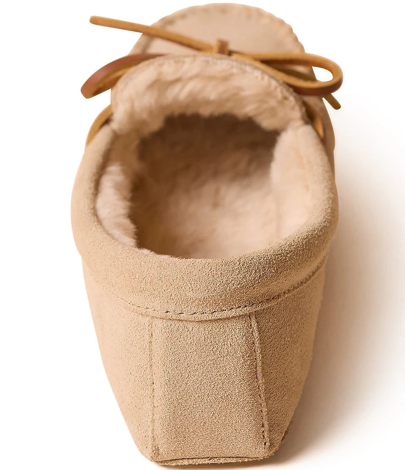Minnetonka Women's Pile Lined Soft Sole Indoor Moccasin Slippers