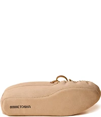 Minnetonka Women's Pile Lined Soft Sole Indoor Moccasin Slippers