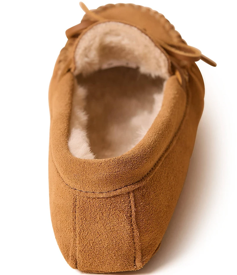 Minnetonka Women's Pile Lined Soft Sole Indoor Moccasin Slippers