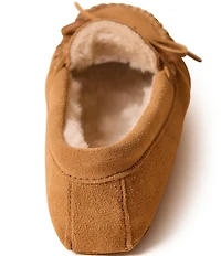 Minnetonka Women's Pile Lined Soft Sole Indoor Moccasin Slippers
