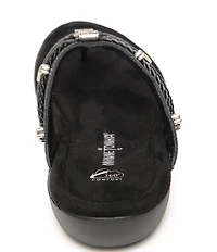 Minnetonka Silverthorne 360 Comfort Leather Ornamented Thong Sandals