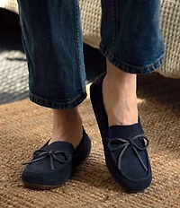 Minnetonka Women's Suede Loafer Moccasins
