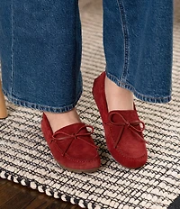 Minnetonka Women's Suede Loafer Moccasins