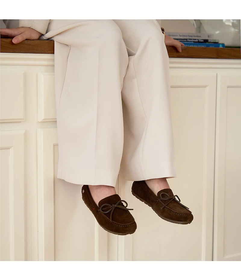 Minnetonka Women's Suede Loafer Moccasins
