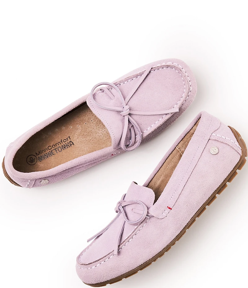 Minnetonka Women's Suede Loafer Moccasins