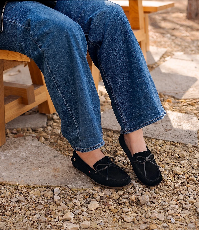 Minnetonka Women's Suede Loafer Moccasins