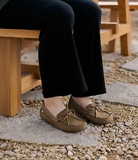 Minnetonka Women's Suede Loafer Moccasins