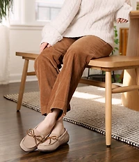 Minnetonka Women's Suede Loafer Moccasins